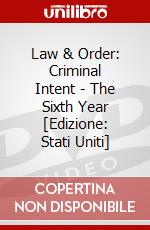Law & Order: Criminal Intent - The Sixth Year [Edizione: Stati Uniti] dvd