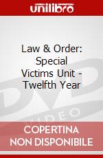 Law & Order: Special Victims Unit - Twelfth Year dvd