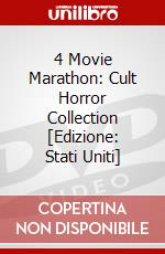 4 Movie Marathon: Cult Horror Collection [Edizione: Stati Uniti] dvd
