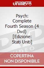 Psych: Complete Fourth Season (4 Dvd) [Edizione: Stati Uniti] dvd