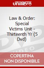 Law & Order: Special Victims Unit - Thirteenth Yr (5 Dvd) dvd