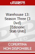 Warehouse 13: Season Three (3 Dvd) [Edizione: Stati Uniti] dvd