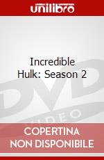 Incredible Hulk: Season 2 dvd