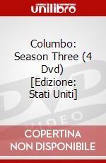 Columbo: Season Three (4 Dvd) [Edizione: Stati Uniti] dvd