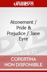 Atonement / Pride & Prejudice / Jane Eyre dvd