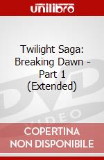 Twilight Saga: Breaking Dawn - Part 1 (Extended) dvd