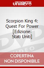 Scorpion King 4: Quest For Power [Edizione: Stati Uniti] dvd