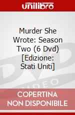 Murder She Wrote: Season Two (6 Dvd) [Edizione: Stati Uniti] dvd