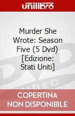 Murder She Wrote: Season Five (5 Dvd) [Edizione: Stati Uniti] dvd