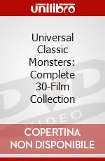 Universal Classic Monsters: Complete 30-Film Collection dvd