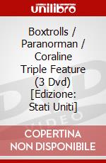 Boxtrolls / Paranorman / Coraline Triple Feature (3 Dvd) [Edizione: Stati Uniti] dvd
