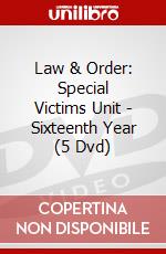 Law & Order: Special Victims Unit - Sixteenth Year (5 Dvd) dvd