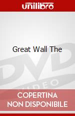 Great Wall The dvd