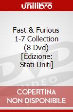 Fast & Furious 1-7 Collection (8 Dvd) [Edizione: Stati Uniti] dvd