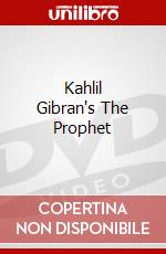 Kahlil Gibran's The Prophet dvd