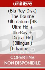 (Blu-Ray Disk) The Bourne Ultimatum [4K Ultra Hd + Blu-Ray + Digital Hd] (Bilingual) [Edizione: Stati Uniti] brd