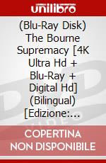 (Blu-Ray Disk) The Bourne Supremacy [4K Ultra Hd + Blu-Ray + Digital Hd] (Bilingual) [Edizione: Stati Uniti] brd