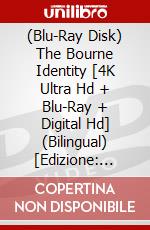 (Blu-Ray Disk) The Bourne Identity [4K Ultra Hd + Blu-Ray + Digital Hd] (Bilingual) [Edizione: Stati Uniti] brd