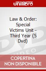 Law & Order: Special Victims Unit - Third Year (5 Dvd) dvd