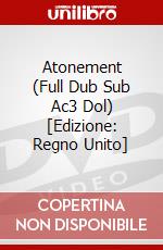 Atonement (Full Dub Sub Ac3 Dol) [Edizione: Regno Unito] dvd