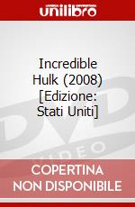 Incredible Hulk (2008) [Edizione: Stati Uniti] dvd