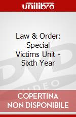 Law & Order: Special Victims Unit - Sixth Year dvd