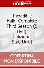 Incredible Hulk: Complete Third Season (5 Dvd) [Edizione: Stati Uniti] dvd
