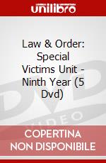 Law & Order: Special Victims Unit - Ninth Year (5 Dvd) dvd
