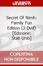 Secret Of Nimh: Family Fun Edition (2 Dvd) [Edizione: Stati Uniti] dvd