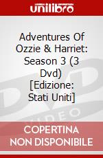 Adventures Of Ozzie & Harriet: Season 3 (3 Dvd) [Edizione: Stati Uniti] dvd