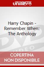 Harry Chapin - Remember When: The Anthology dvd