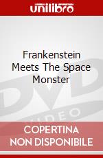 Frankenstein Meets The Space Monster dvd