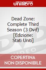 Dead Zone: Complete Third Season (3 Dvd) [Edizione: Stati Uniti] dvd