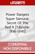 Power Rangers Super Samurai: Secret Of The Red 4 [Edizione: Stati Uniti] dvd