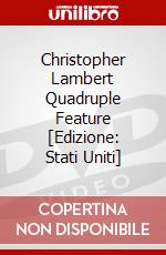 Christopher Lambert Quadruple Feature [Edizione: Stati Uniti] dvd