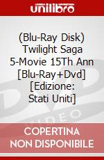 (Blu-Ray Disk) Twilight Saga 5-Movie 15Th Ann [Blu-Ray+Dvd] [Edizione: Stati Uniti] brd