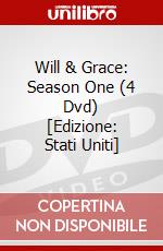Will & Grace: Season One (4 Dvd) [Edizione: Stati Uniti] dvd