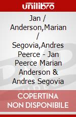 Jan / Anderson,Marian / Segovia,Andres Peerce - Jan Peerce Marian Anderson & Andres Segovia dvd