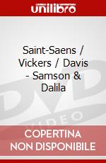 Saint-Saens / Vickers / Davis - Samson & Dalila dvd