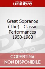 Great Sopranos (The) - Classic Performances 1950-1963 dvd