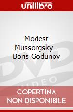 Modest Mussorgsky - Boris Godunov dvd