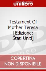 Testament Of Mother Teresa [Edizione: Stati Uniti] dvd