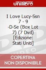 I Love Lucy-Ssn 7 - 9 -D-Se (Box Lot 7) (7 Dvd) [Edizione: Stati Uniti] dvd