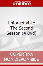 Unforgettable: The Second Season (4 Dvd) dvd