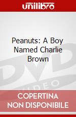 Peanuts: A Boy Named Charlie Brown dvd
