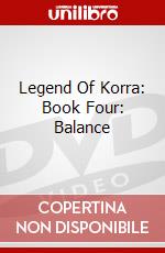 Legend Of Korra: Book Four: Balance dvd