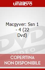 Macgyver: Ssn 1 - 4 (22 Dvd) dvd