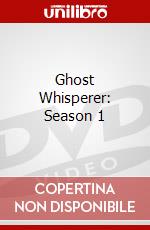 Ghost Whisperer: Season 1 dvd