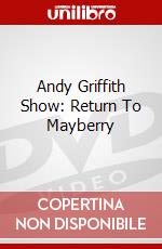 Andy Griffith Show: Return To Mayberry dvd