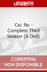 Csi: Ny - Complete Third Season (6 Dvd) dvd